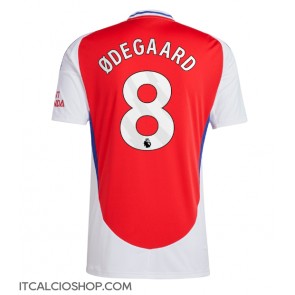 Arsenal Martin Odegaard #8 Prima Maglia 2024-25 Manica Corta